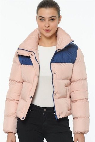 Dewberry Z6649 Kadın Kısa Mont