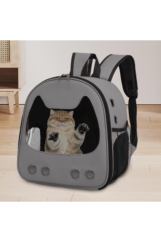 Homyl Seyahat Yürüyüş Balıkçılık Için Yan Cepli Kedi Gri