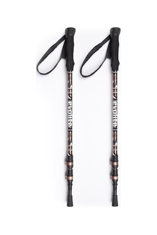 Evolite Golden Quick-lock Dıştan Kilitli Trekking Batonu Çok Renkli