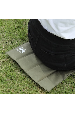 Aotu Taşınabilir Nem Geçirmez Koltuk Mat Oxford Kumaş + Epe Açık Kamp Piknik Oturma Pedi Lacivert