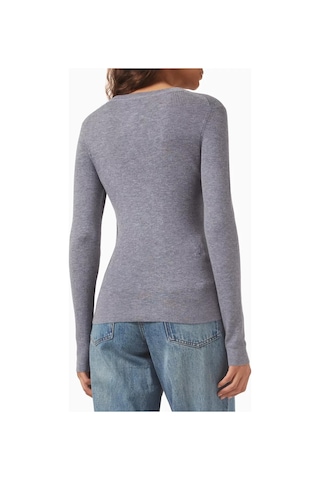 12storeez Rib - Knit Sweater, Merino Yün, Hafif Ve Zamansız Kazak Gri