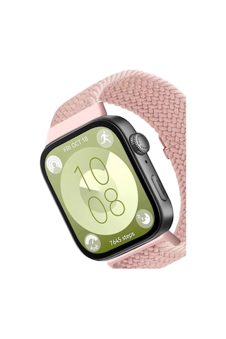 Huawei Watch Fit 4 / Fit 3 Uyumlu Star Silikon Kordon Dayanıklı Spor Saat Kayışı