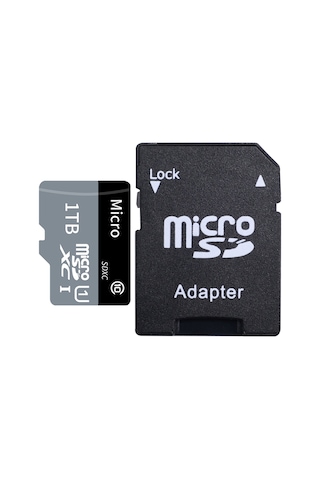 Geeksen Tf Kart Büyük Kapasiteli Micro Sd Kart 1tb U1 Sınıf 10 Tf Kart Yüksek Hızlı Hafıza Kartı C