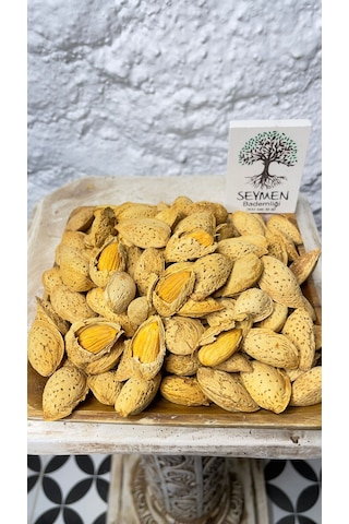 Seymen Bademliği Organik Elle Kırılan Çıtır Badem 1 KG
