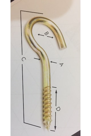 Ersa 20X80 Açık Piton 1 Adet A-3.98 B-14 C-52 D-25