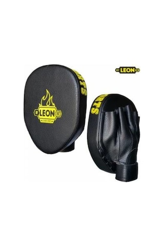 2Adımspor Leon Wall Taekwondo Kick-Boks Parmaklı Ellik Lapa Siyah