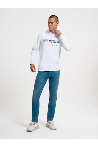 LOFT Regular Fit Erkek Sweatshirt Lf2034936 Q1.v1 Beyaz