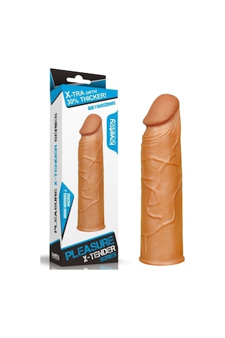 Red Fox X Tender Penis Sleeve Brown