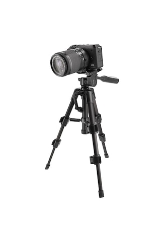 Ayex Lt-256 Hafif Kamera Tripodu 3 Yönlü Kafa Ve Hızlı Çıkarma