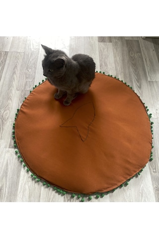 Luvaluva Kedi Küçük Irk Köpekler İçin Yer Mat Yatak 70 CM