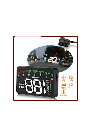 Dailytech Hud Head Up Display 3.5 İnç Obd Sanal Gösterge Paneli