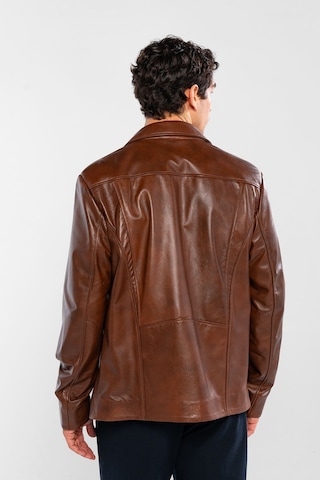 Tamer Tanca Erkek Hakiki Deri Fındık Deri Mont 415 K-1328 Erk Dr Mont Sk24/25 Fındık Dr Fındık