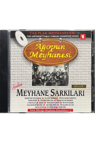 Plak Değildir Cd Dir Cd Meyhane Şarkıları - Agopun Meyhanesi Cd