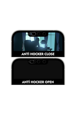 Buff Apple Uyumlu iPhone 13 Pro Max5D Glass Anti Hacker Ekran