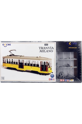 Occre 53013 1/24 Ölçek,milano Tramwayı Ahşap Model Kiti-59112