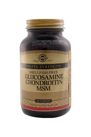 Solgar Glucosamine Chondrotin Msm 60 Tablet