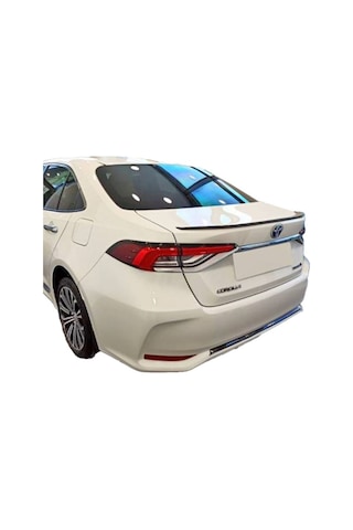 Toyota Corolla 2019+ Uyumlu Yedek Parça İnce Spoiler Plastik