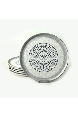 Keramika Stone Nordic Servis Tabağı 28 Cm 6 Adet 21427