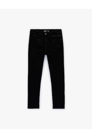 Koton Normal Bel Cepli Slim Fit Jean Pantolon - Brad Jean Siyah 6sam40010nd Siyah