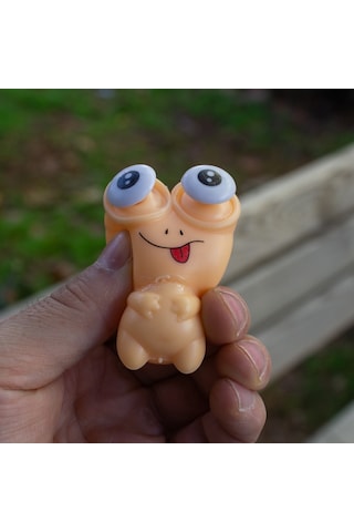 Anahtarlık Sevimli Emoji Göz Anahtarlık