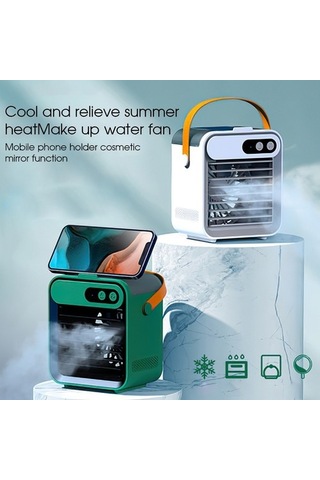 Usb Mini Su Soğutmalı Fan Yhıklz Beyaz