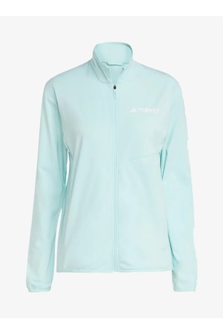 Adidas Jd3950 Terrex Multi Climawarm Tech Fleece Kadın Polar Turkuaz