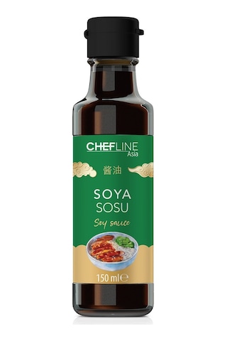 Chefline Asia Glutensiz Soya + İstiridye + Soya + Teriyaki Sos 4 x 150 ML
