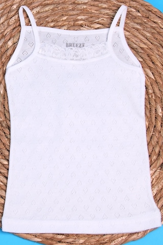 Breeze Kız Çocuk Atlet 1-11 Yaş, Ekru-ekru Ekru