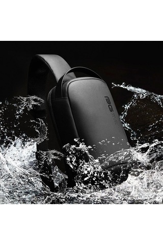 Prestigegoods Bange Çok Fonksiyonlu Omuz Çantası, Siyah, 31x18x11cm, 570g, Hafif, Dayanıklı, Geniş Kapasite, Hızlı Ayar Siyah