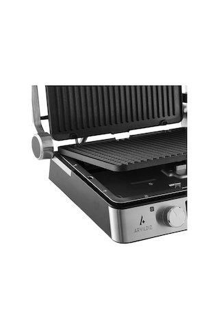 Aryıldız Deluxe Grill Dijital Ekranlı 2200 W Tost Makinesi