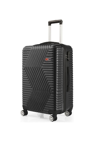 G&d Polo Suitcase Abs Siyah Orta Boy Valiz 600.01-o Siyah