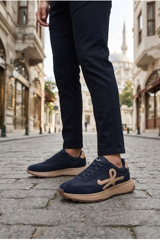 Fort Noka Cameron Anatomik Rahat Sneaker Erkek Spor Ayakkabı Lacivert