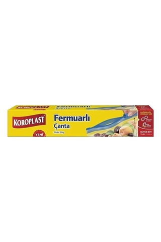 Fermuarlı Çanta Büyük Boy, 10'lu, 27 X 28 Cm, X 2 Paket