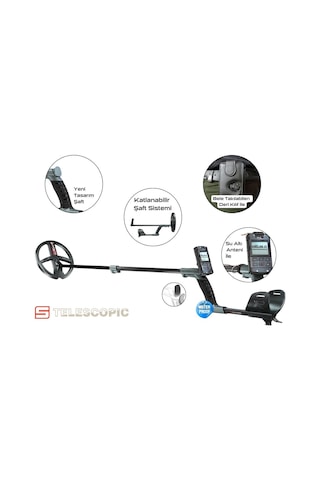Xp Deus 2 Dedektör Ana Ünite, Bh-01 Kemik İletimli Kulaklık Ve 22cm Fmf Başlık İle