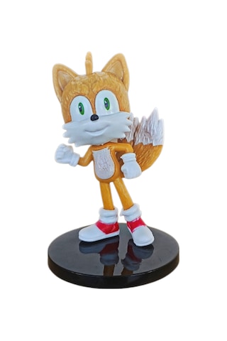 Sonic 6lı Figür Set Mavi Kirpi Sonik Ve Arkadaşları Tails Knuckles