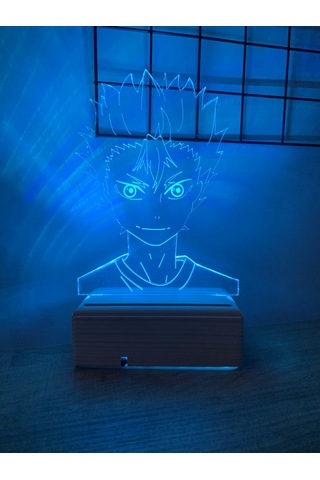 Haikyuu Nishinoya 16 Renk Gece Lambası
