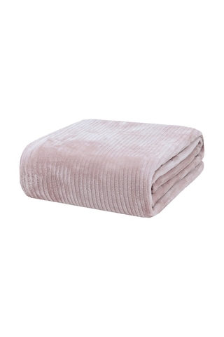 Yataş Adel Wellsoft Tv Battaniyesi 140x190 Cm - Pudra