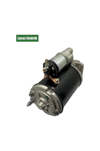 LUCAS 12V MARŞ MOTORU 10 DİŞ 2.8 KW (SAĞ AÇIK) (ŞASE CIVATALI) M127