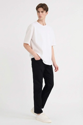 Defacto Sergio Regular Fit Normal Bel Boru Paça Jean Pantolon E6111ax26spnm40 Siyah-nm40