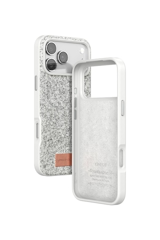 Cosmotex Onegif Apple Uyumlu iPhone 17 Pro Bright Simli Kapak - Beyaz
