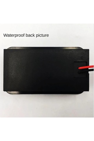 Yunboo Ipx7 Su Geçirmez Renkli Ekranlı Akü Test Cihazı 7-100v, Sıcaklık + Alarm, Akü Voltajı Ve Kapasitesi Monitörü Lityum, Kurşunsulfat Aküler İçin