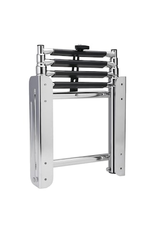 Erol Teleskopik Merdiven 4 Basamaklı Platform Altı Kızaklı 254x1150 mm