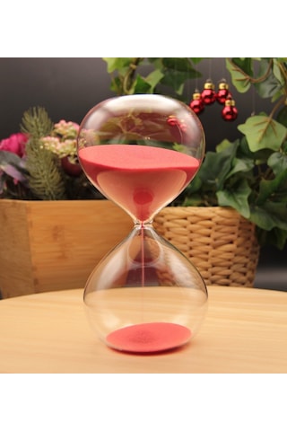 Cam Kum Saati 30 Dakika - Pembe