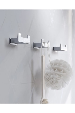 S-cube Askı, İkili - Krom Krom