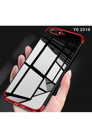 Huawei Y6 2018 Renkli Seffaf Kamera Korumali Kaliteli Kilif 287865843 - Renk-Kampanya / Rose-Istemiyorum