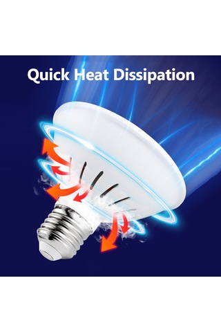 Dianziye E27 Led Bitki Büyüme Lambası 126 Led Kırmızı-mavi Spektrum 85-265v, Fotosentez İçin Bahçe/ofis/seralar İçin Bitki Işığı