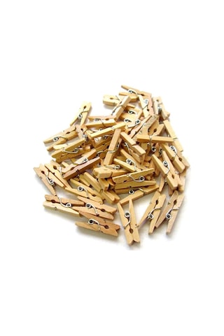 Peri Led Işık 5 Metre Sarı Pilli + 25 Adet Küçük Mandal