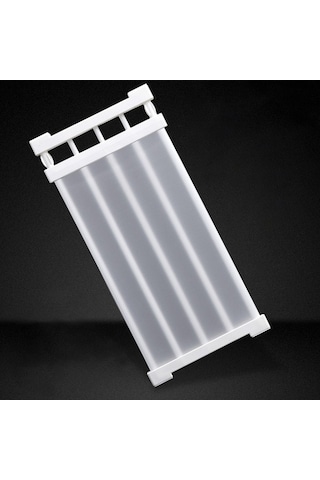 Tongxida Gardırop Depolama Katmanlı Baffle Dolap Raf Yurt Bölme Dolap Bölme Levhası, Genişlik: 24cm, Esneme Aralığı: 38-55cm Diğer