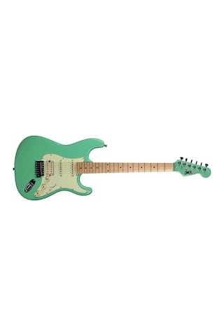 Dmx Guitars Deg100 Hss Ssg Elektro Gitar Satin Surf Green