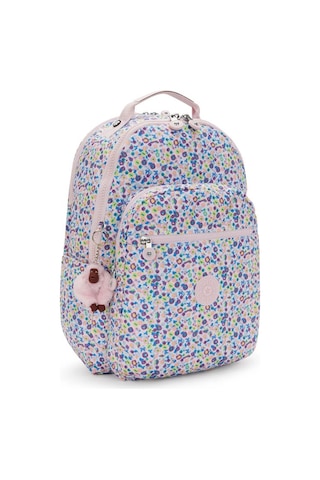 Kipling Seoul Lap Large Sırt Çantası Digi Flower Print Kı58167er Çok Renkli